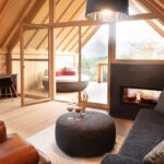 Adler Lodge Ritten Kaminfeuer