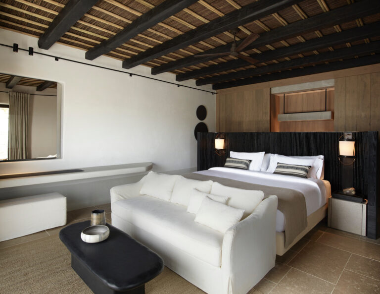 Select Green Hotels Kalesma Mykonos luxury five star hotel bedroom