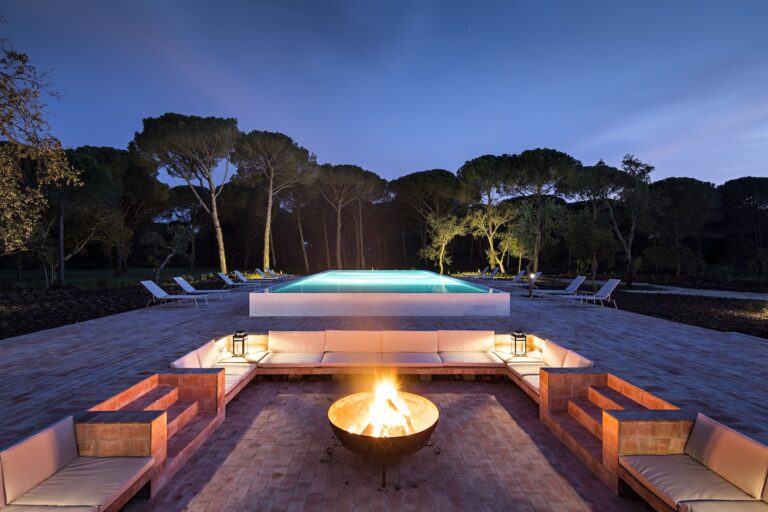 Select Green Hotels Sublime Comporta pool at night