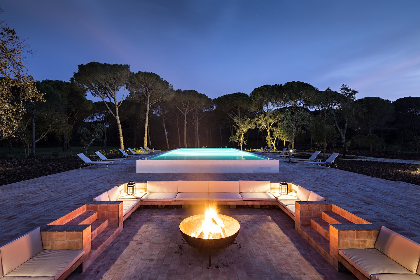 Select Green Hotels Sublime Comporta fire pit