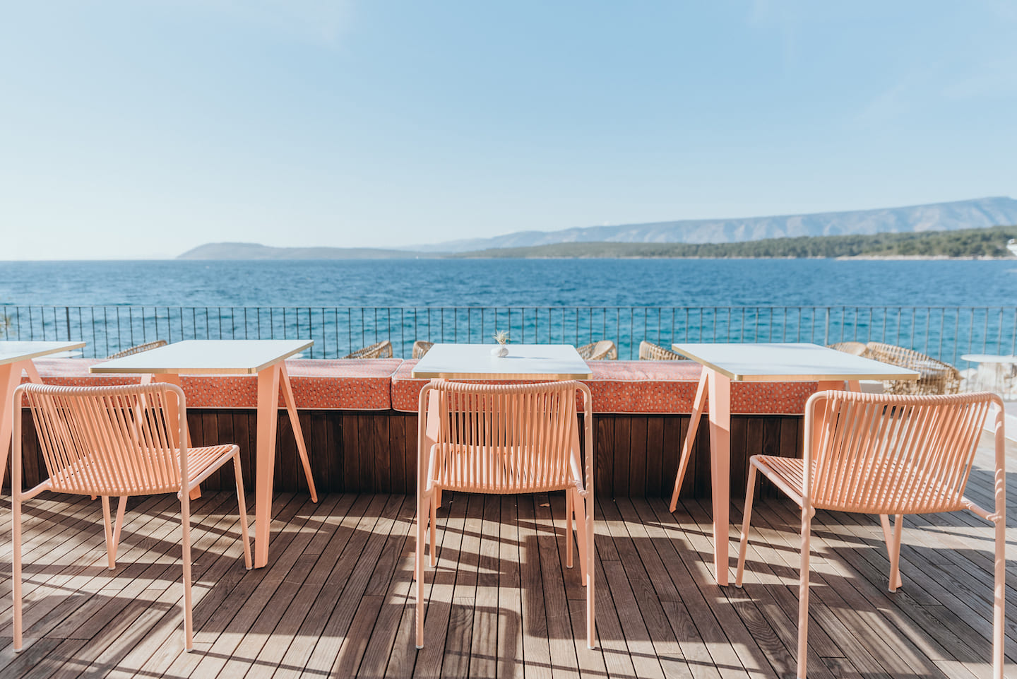 Select Green Hotels Maslina Resort Hvar terrace with Seaview by the beach