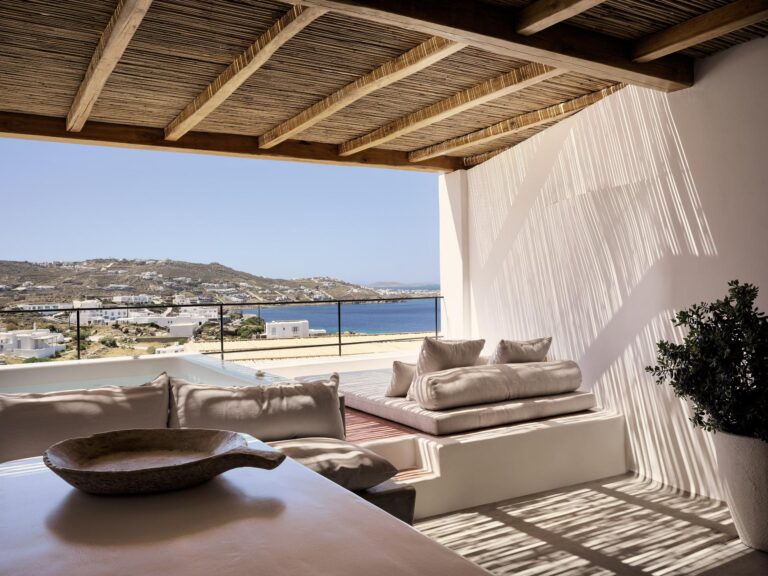 Select Green Hotels Boheme Mykonos Sunset Sea View Suite mit Outdoor Plunge Pool