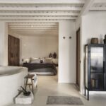 Select Green Hotels Nomad Mykonos Zimmer mit offenem Bad und Badewanne