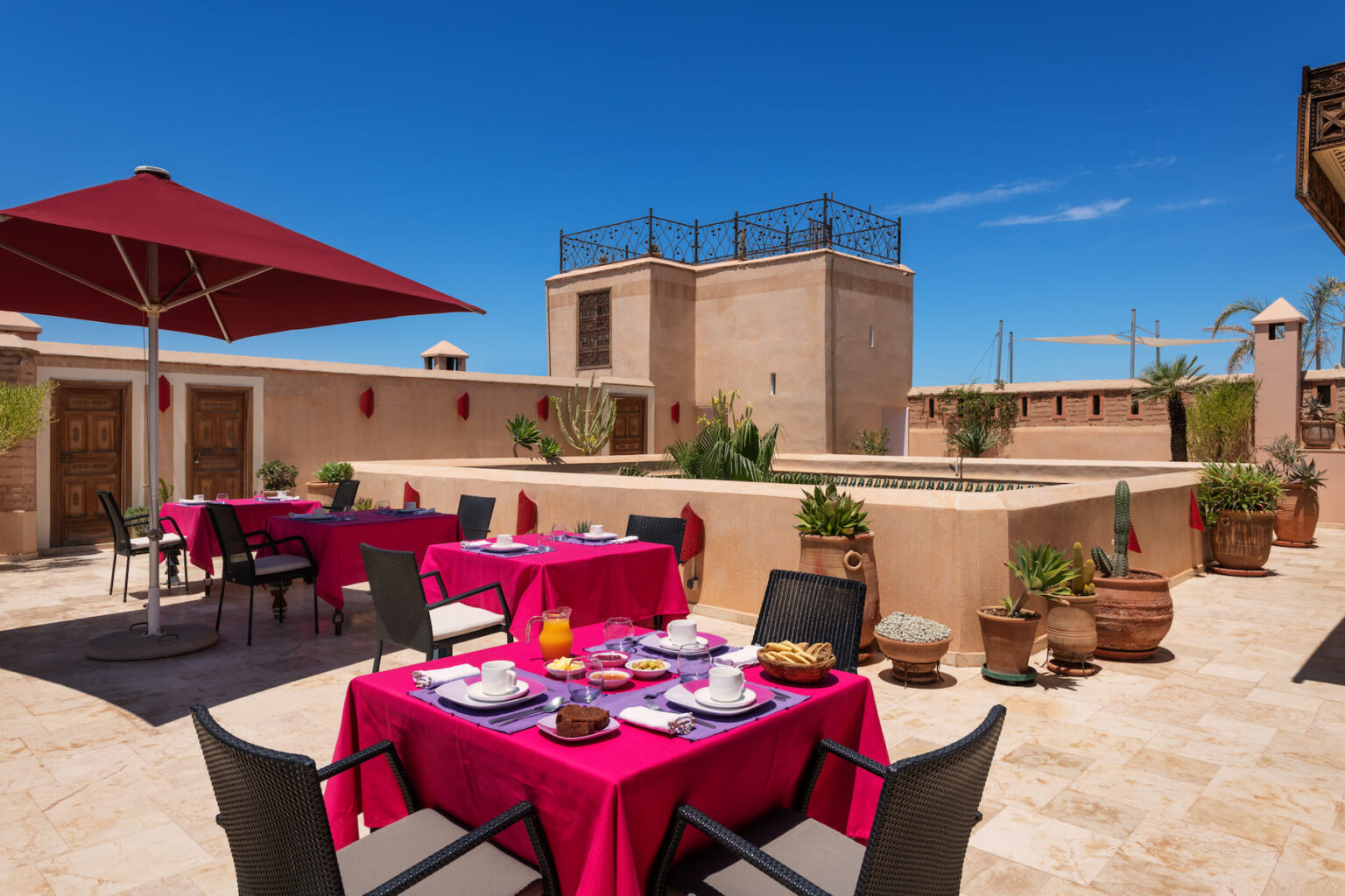Select Green Hotels Riad Siwan rooftop
