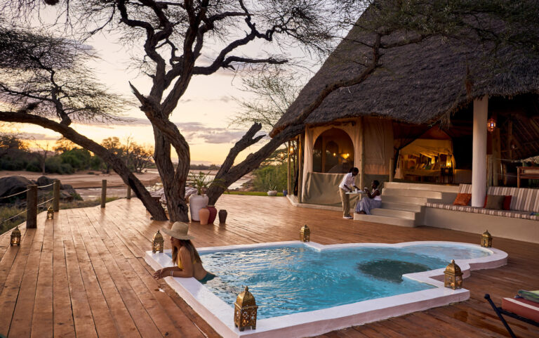 Select Green Hotels Sasaab Safari Lodge private swimming pool
