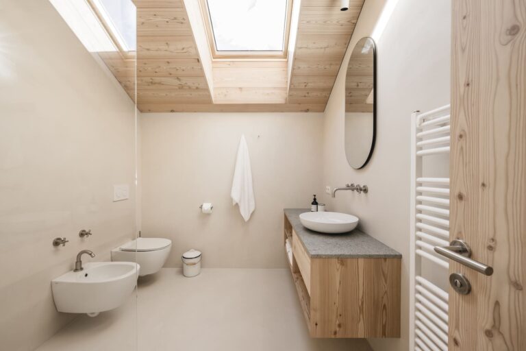 Select Green Hotels Karerhof Bio Bauernhof in Südtirol modernes Apartment Bad