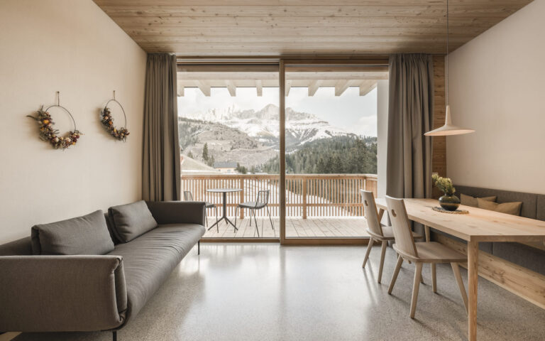 Select Green Hotels Karerhof Bio Bauernhof in Südtirol modernes Apartment